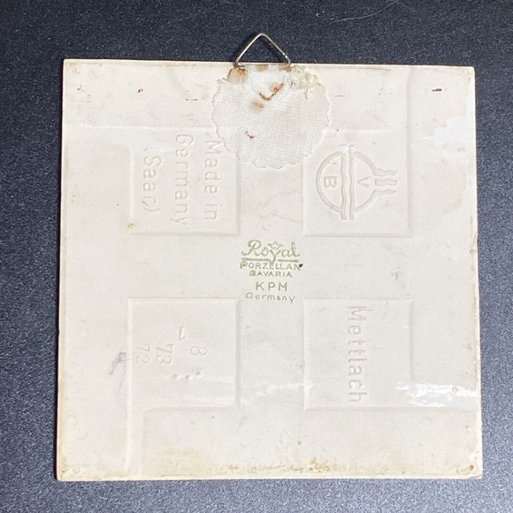 Vintage Royal Porzellan Bavaria KPM Germany Hamburg White Dish - Picture 6 of 10